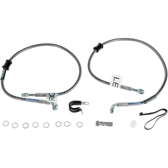 Russell R09895 Cycleflex Brake Line Two-Line Race Kit