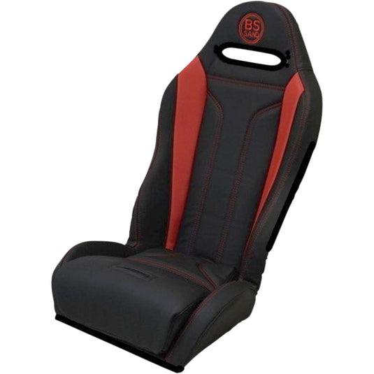 Bs Sand PEBURDDTR Performance Seat - Double T - Black/Red