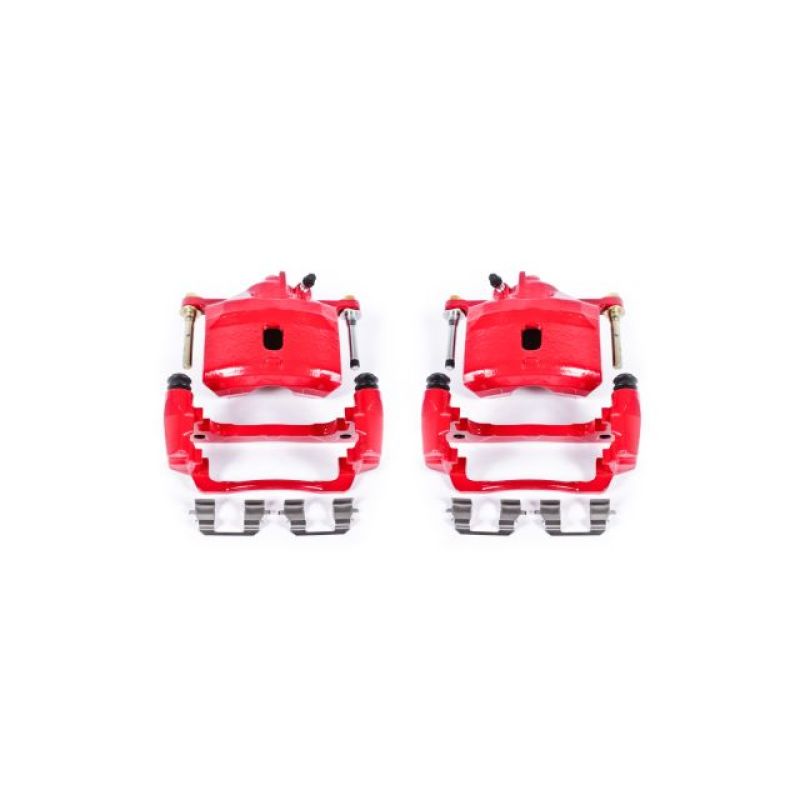 Load image into Gallery viewer, Powerstop S1832 PSB Red Calipers
