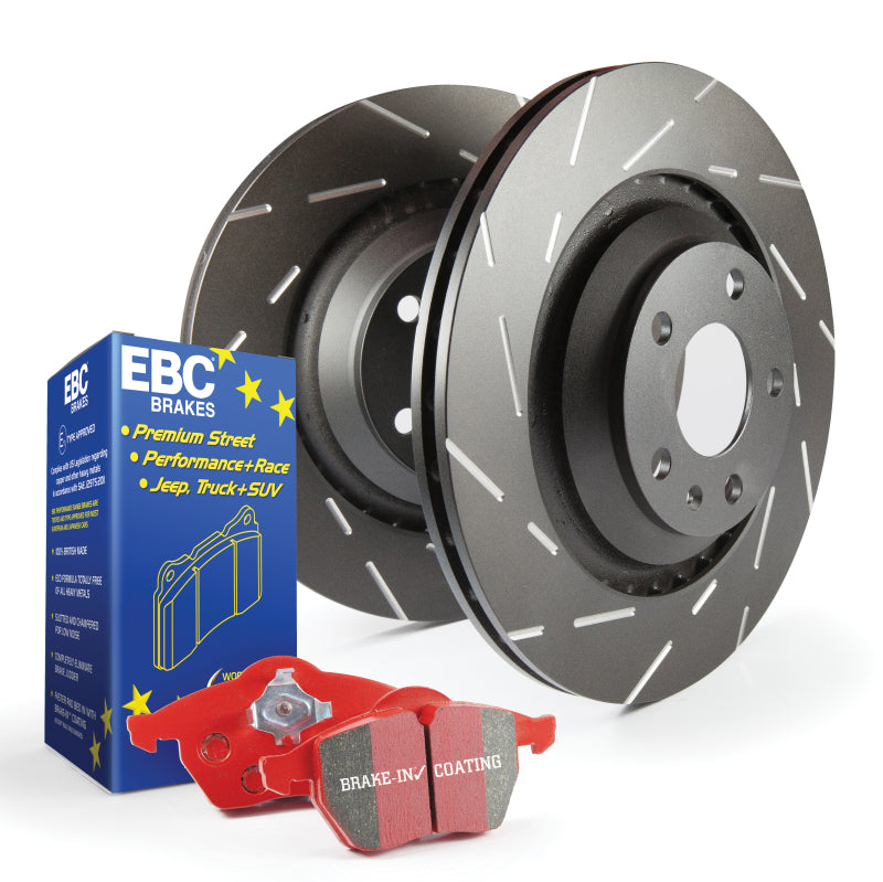 Load image into Gallery viewer, Ebc S4KR1224 EBC USR Slotted Rotor Sets
