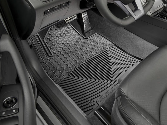 Weathertech W385 WT Rubber Mats - Front - Blk