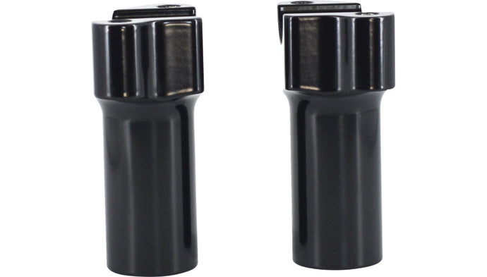 Wild 1 WO529GB 1-1/4in. Chubby Billet Riser Set - 3.5in. Rise - Straight