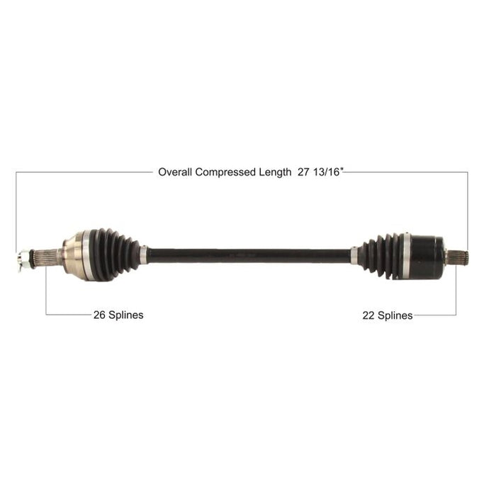 Tytaneum POL-6086HD Heavy Duty CV Axle