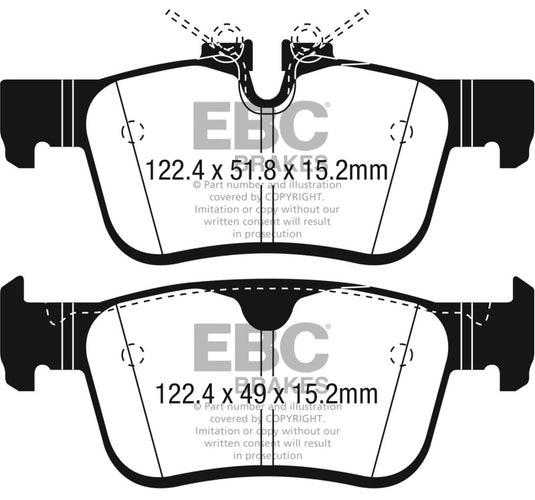 Ebc DP32306C EBC Redstuff Brake Pad Sets