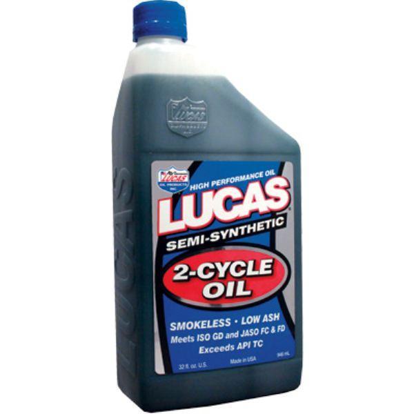 Lucas Oil 10058 Semi Synthetic 2T Oil - 2.6oz.