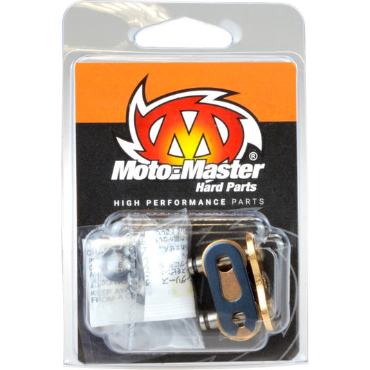 Moto-Master 21352042 GPX Series Connecting Link - 520 - Clip X-ring - Gold