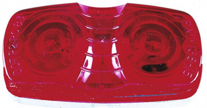 Peterson Manufacturing V138-15R Replacement Lens for Double Bulls-Eye Clearance/Side Marker Lights - Red