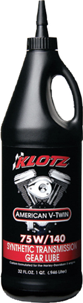 Klotz Oil KH-GL140 Big Twin Hypoid Transmission Lubricant - 75W140 - 1qt.