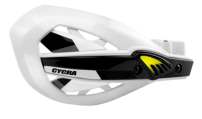 Cycra 1CYC-0331-42 Eclipse Perch Mount Handshield Kit - White