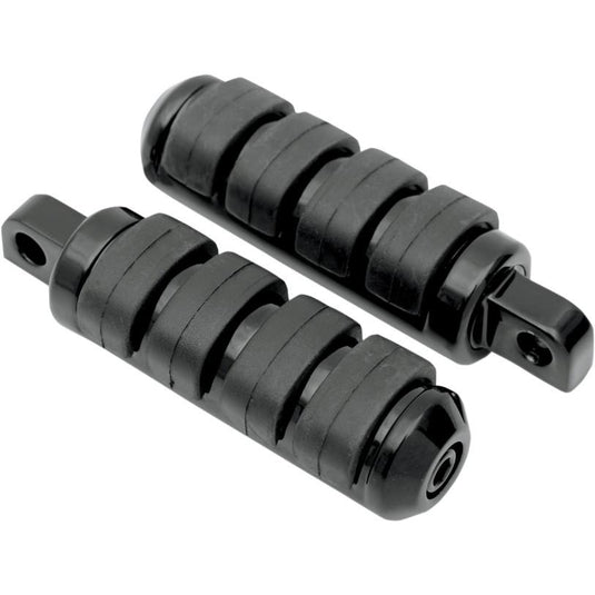 Drag Specialties 1622-0353 Replacement Footpegs for XL Forward Controls - Black