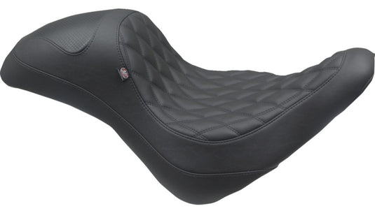 Mustang 75838 Extreme Fastback Seat -  Double Diamond - Black