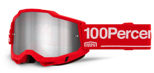100% Accuri 2 Wolg Goggles (One Size Fits Most, Wolg / Mirror Silver Lens)
