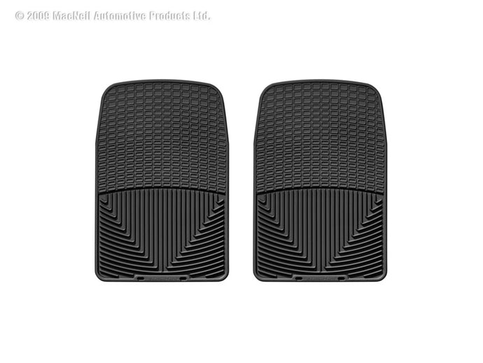 Weathertech W9 WT Rubber Mats - Front - Blk