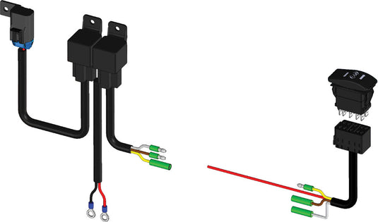 Kfi Products 106940 Utv Plow Actuator Wiring Harness