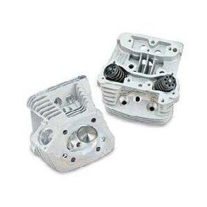 S&S Cycle 90-1004 Super Stock EVO Cylinder Heads - Natural