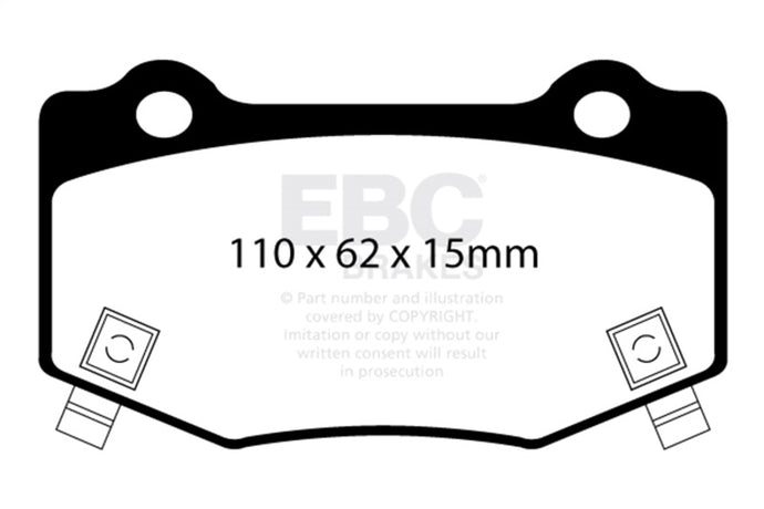 Ebc DP33023C EBC Redstuff Brake Pad Sets