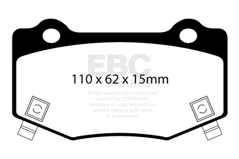 Load image into Gallery viewer, Ebc DP33023C EBC Redstuff Brake Pad Sets
