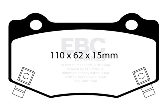 Ebc DP33023C EBC Redstuff Brake Pad Sets