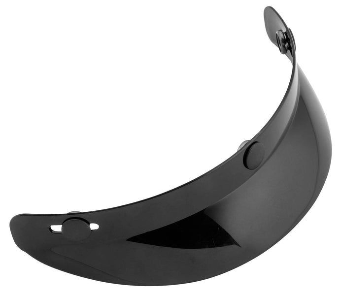 Echo - Ecom 3 Snap Short Visor - Black