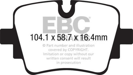 Ebc DP32190C EBC Redstuff Brake Pad Sets