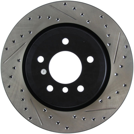 Stoptech 127.34080L ST Slot & Drill Brake Rotors