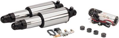 Arnott MC-2905 Fox Series FLH/FLT Air Suspension - Chrome
