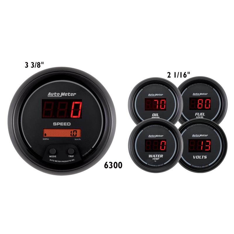 Load image into Gallery viewer, Autometer 6300 AM Sport-Comp Gauges
