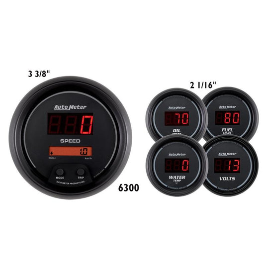 Autometer 6300 AM Sport-Comp Gauges