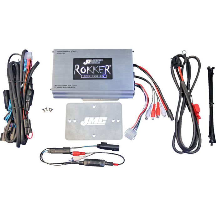 J&M JMA6-1000HR16-UL Rokker 1000XXR Stage-6 2040W 4-Channel Amplifier Kit