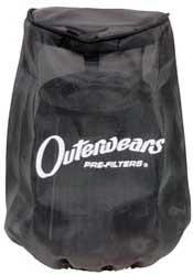 Outerwears 20-1009-03 Pre-Filter for K&N YA-4350/Stock Filter - Red