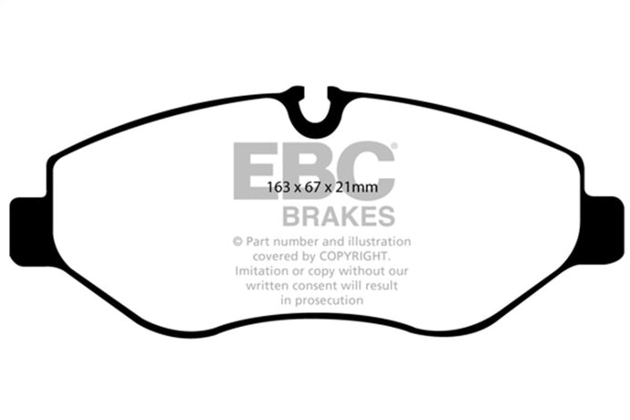 Ebc DP61926 EBC Greenstuff Brake Pad Sets
