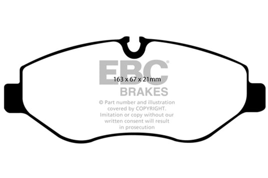 Ebc DP61926 EBC Greenstuff Brake Pad Sets