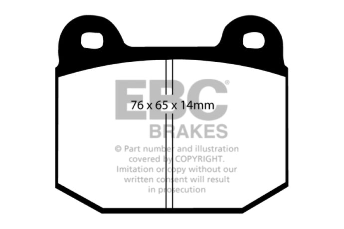 Ebc DP31537C EBC Redstuff Brake Pad Sets