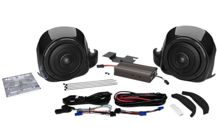 Wild Boar Audio WBA LC LWR KIT Lower Speaker Kit for Twin-Cooled Models whit 300-Watt Amp