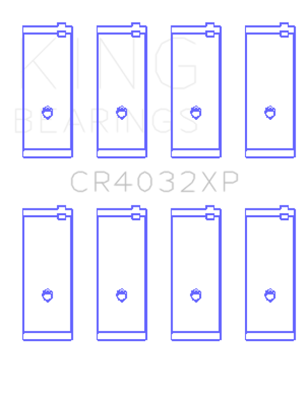 Load image into Gallery viewer, King Engine Bearings CR4032XP KING Performance Rod Bearings
