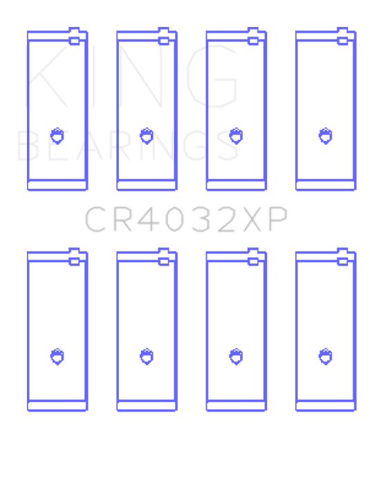 King Engine Bearings CR4032XP KING Performance Rod Bearings