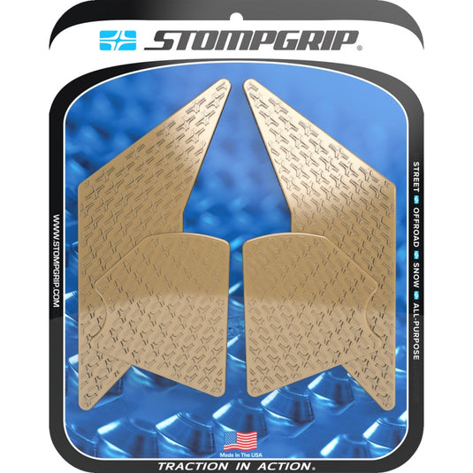 Stompgrip 55-14-0196C Icon Profile Traction Tank Grip - Street - Clear