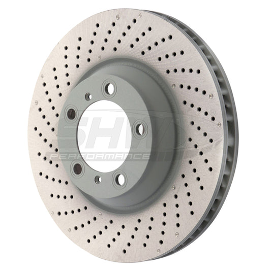Shw Performance PFL30904 SHW Drilled-Dimpled MB Rotors