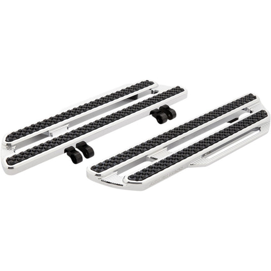 Arlen Ness 410-017 Method Driver Floorboards - Chrome