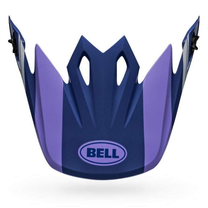 Bell Helmets Visor for MX-9 Dart MIPS Helmets - Gloss Charcoal/Orange