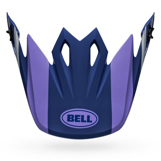 Bell Helmets Visor for MX-9 Dart MIPS Helmets - Gloss Charcoal/Orange