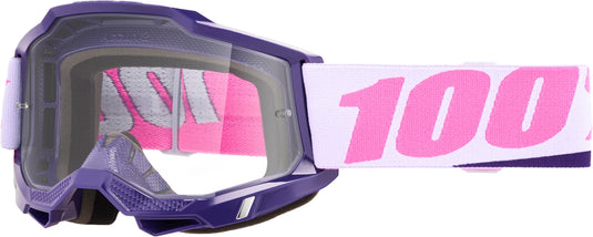 100% Accuri 2 Goggles (One Size Fits Most, Yumiko / Clear lens)