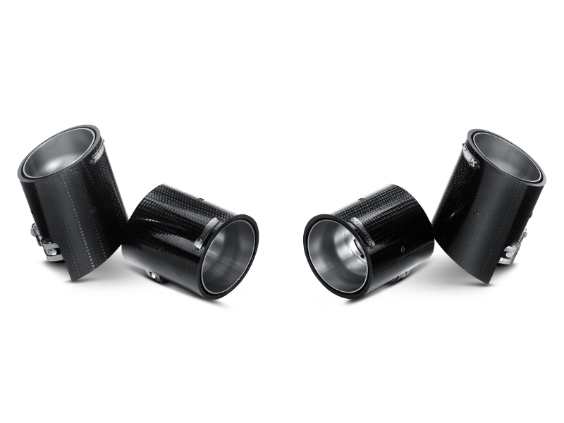 Load image into Gallery viewer, Akrapovic TP-CT/5 AKR Tail Pipe Set - Carbon
