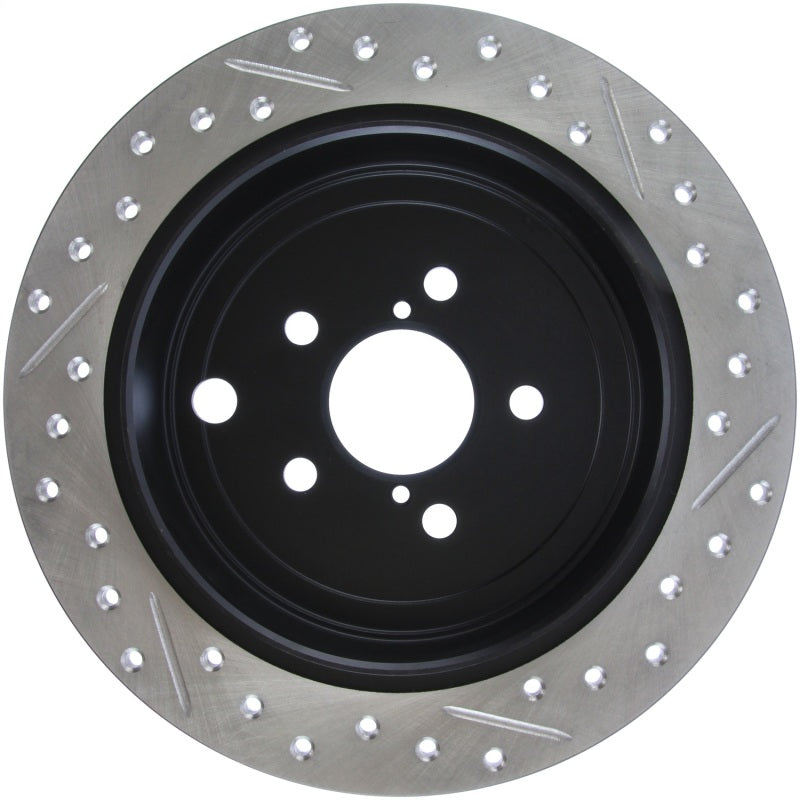 Load image into Gallery viewer, Stoptech 127.47029R ST Slot &amp; Drill Brake Rotors
