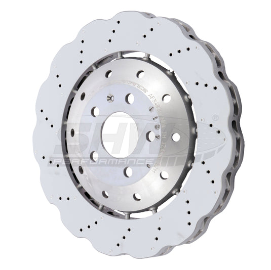 Shw Performance AFX48201 SHW Drill-Dimpl LW Wavy Rotors