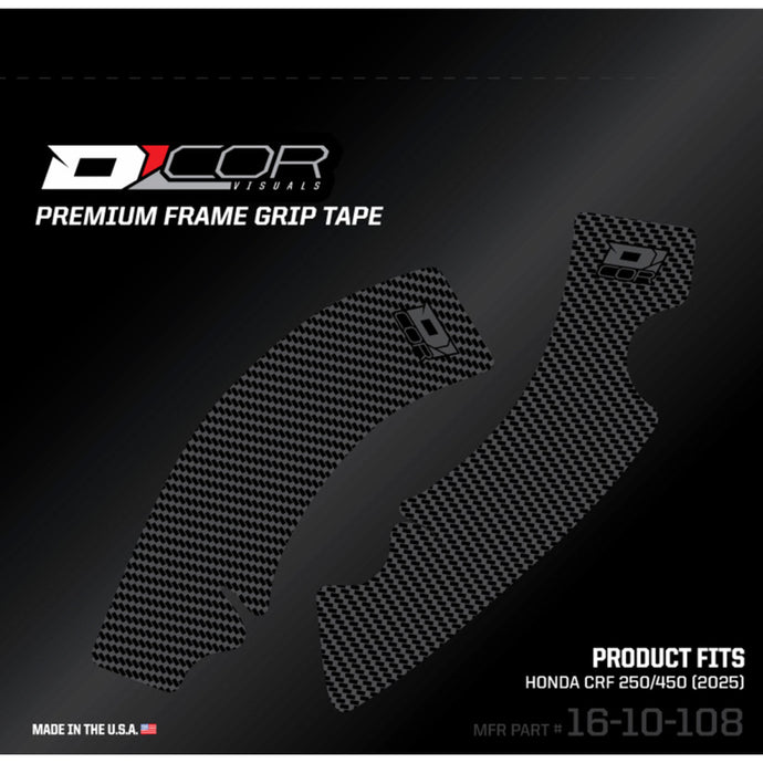 Dcor 16-10-108 Pre-Cut Frame Grip Tape - Gray