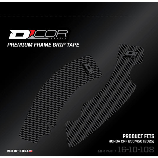 Dcor 16-10-108 Pre-Cut Frame Grip Tape - Gray