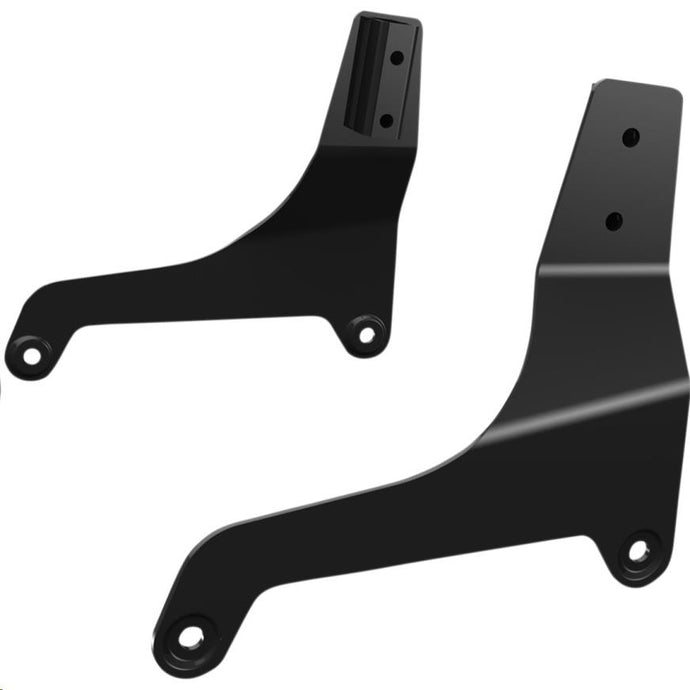 Khrome Werks 264860 Round Side Plates - Gloss Black
