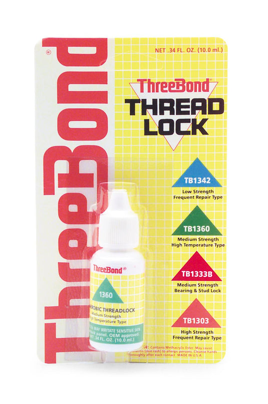 Three Bond 1360AT003-US Medium Hi Temperature Thread Lock - 10 ml