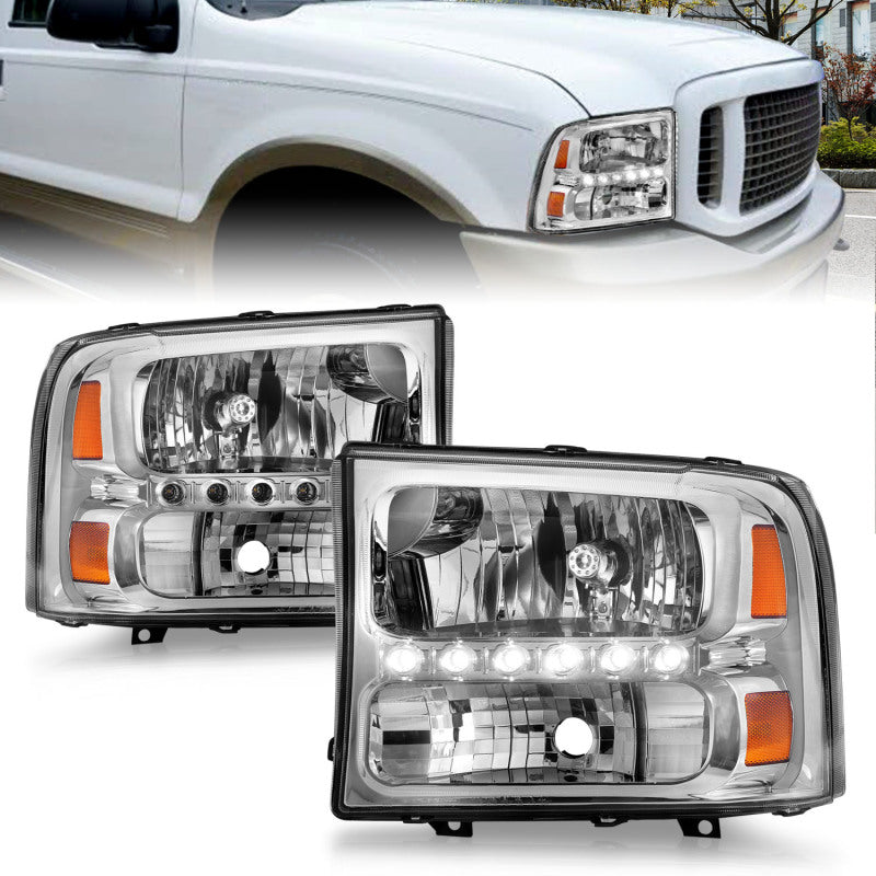 Load image into Gallery viewer, Anzo 111088 ANZ Crystal Headlights

